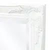 vidaXL Lustro ścienne w stylu barokowym 100x50 cm białe Podgląd zdjęcia produktu 5
