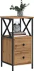 vidaXL Table de nuit Artisan-Chêne 34x35,5x70 cm Bois Voir les images du produit 1