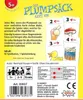 The back of a board game box with game descriptions, contents, author/artist credits, player count, playtime, age recommendation, and a barcode. Produktbild-Vorschau