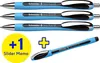 Schneider Box 3x Kugelschreiber Rave + 1x Memo schwarz Produktbild-Vorschau 1