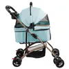 Hundewagen klappbar Transporttasche Hundebuggy bis 15kg Produktbild-Vorschau 3