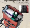 Borsa portapacchi Wiltec rossa, portapacchi per bicicletta Anteprima dell’immagine prodotto 9