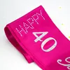 Oblique Unique Schärpe Happy Birthday 40. Geburtstag 40er Produktbild-Vorschau 3