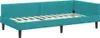 vidaXL Rohový rám postele s čelom tyrkysový 80 cm x 200 cm Náhľad obrázku produktu 4