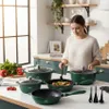 KlönBerg 17-teiliges Kochgeschirrset aus Keramik und Marmor Produktbild-Vorschau 3