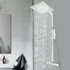 Sprchový systém s termostatem Sprchová hlavice 25x25cm Náhled obrázku produktu 2