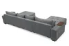 Allen U Ecksofa 360 x 185 cm, Sofa mit Schlaffunktion, Produktbild-Vorschau 6