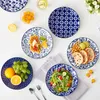 Vancasso Ensemble de 6 assiettes en porcelaine, Assiette à Voir les images du produit 8