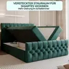 GOLDSTOFF TAURIEL Boxspringbett 160x200cm mit Produktbild-Vorschau 3