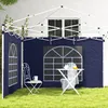 Outsunny 2 boční stěny pro altán 3x3/3x6 m s oknem a Náhled obrázku produktu 8