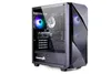 A gaming PC with RGB lighting is shown against a white background. Produktbild-Vorschau