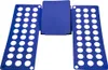 A blue clothing folding board is shown laid out flat against a white background. Podgląd zdjęcia produktu