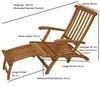 DEGAMO Deckchair Liegestuhl MAINE mit Fussteil, klappbar, Produktbild-Vorschau 6