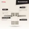 DOMINO Türgriff Drückergarnitur WC - Badezimmer Set | Produktbild-Vorschau 8