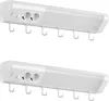 2er Set Oktaplex 50cm LED Unterbauleuchte mit Steckdose Produktbild-Vorschau 1