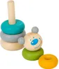 Drevená veža medvedík puzzle Montessori pyramída Small Foot Náhľad obrázku produktu 3