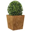vidaXL Pflanzkübel 2 Stk. 50x50x50 cm Wetterfester Stahl Produktbild-Vorschau 4