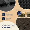 CASARIA WPC Fliesen 30x30 cm 22er Set 2m? Stecksystem Produktbild-Vorschau 4