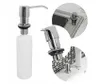 Dispenser per detersivo, sapone, gel, cromo, 250 ml Anteprima dell’immagine prodotto 3