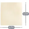 com-four® 3x Bäckerleinen, Seihtuch, Passiertuch, Produktbild-Vorschau 5