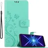Etui Cadorabo do Honor 9X w kolorze FLORAL TURQUOISE z Podgląd zdjęcia produktu 1