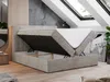 Boxspringbett 200x200 mit Led, Polsterbett mit LED Kopfteil Produktbild-Vorschau 2