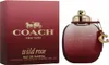 A box of Coach Wild Rose Eau de Parfum and the perfume bottle are shown against a white background. Voir les images du produit