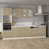 vidaXL Geschirrspülerblende Lyon Sonoma-Eiche 59,5x3x67 cm Produktbild-Vorschau 3
