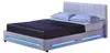 HOME DELUXE - LED Bett Asteroid - Weiß, 140 x 200 cm - Produktbild-Vorschau 1