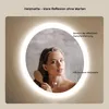 ARTFORMA LED Badspiegel rund 80 cm rahmenlos mit Touch und Produktbild-Vorschau 6