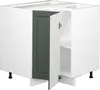 Eckunterschrank Vicco Fame-Line Grün-Gold Landhaus 80.5 cm Produktbild-Vorschau 5