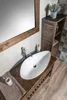 Sapho OVALI Keramik-Waschbecken 74x38,5cm, weiß Produktbild-Vorschau 9