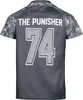 Koszulka piłkarska męska "The Punisher" 74, kolor czarny, Podgląd zdjęcia produktu 2