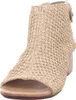 Rieker Damen Sandalette Schaft Bastoptik Blockabsatz 64670, Produktbild-Vorschau 26