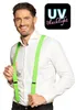 Hosenträger Basic neongrün UV – elastische Träger für Produktbild-Vorschau 1