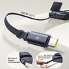 A close-up of a USB-C cable connected to a charging device, with inset images highlighting features. Anteprima dell’immagine prodotto