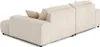 Lisa Design Garance - canapé droit 4 places double Voir les images du produit 7