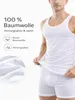 Unterhemd (4er Pack) 100% Baumwolle für Herren Feinripp Produktbild-Vorschau 2