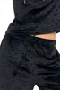 Damen-Pyjama Aus Samt, Komfortables Lounge-Set Mit Produktbild-Vorschau 9
