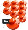 10x FS1 Fadenkopf Doppelfaden Tap&Go Tippautomatik M10x1,25 Produktbild-Vorschau 1