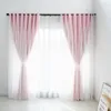Gardine Aushöhlen Stern Vorhang Doppellagiger Voile Produktbild-Vorschau 4