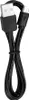 A black USB cable with a standard USB-A connector on one end and a micro-USB connector on the other. Produktbild-Vorschau