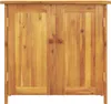 vidaXL Gartenschrank 75x35x70 cm Massivholz Akazie Produktbild-Vorschau 4