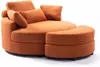 Modernes Sofa YHL Voyura Q-MYD-2306-DARKBROWN Mit Stauraum Produktbild-Vorschau 1
