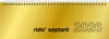 rido/idé Querterminbuch Mod. septant 2026 | 305×105 mm, Produktbild-Vorschau 2