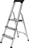 Craftfull Stehleiter CF-133B | Aluminium-Haushaltsleiter - Produktbild-Vorschau 1