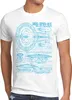 style3 NCC-1701-D Blaupause T-Shirt Herren trek trekkie Produktbild-Vorschau 1
