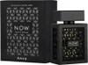 A black perfume bottle and its packaging are displayed against a white background. Voir les images du produit