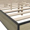 Bettgestell Sonoma-Eiche 140x190 cm Holzwerkstoff und Produktbild-Vorschau 7