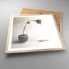 Gerahmtes Poster - Rahmen in heller Eiche - Symbol Rose Produktbild-Vorschau 3